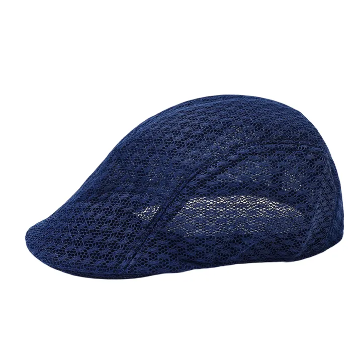 Beret Buy Flat Hats Online Breathable Mesh Caps For Men Casual