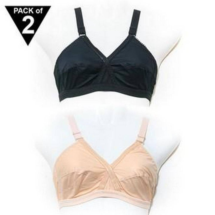 pack of 2 COTTON BRA-32B