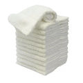 Super Soft Small White Hand Towels - 100% Cotton. 