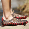 【FOOT SOFA】Beach Sandals for Men Quick Dry Shoes Water Shoes for Men Jelly Shoes. 