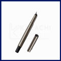 Fountain Pen With Executive Wooden Gift Box Premium Design Metal Silver Ink Pen Cartridge Pen Gift Pen Stylish Stainless Steel Fountain Ink Pen. 