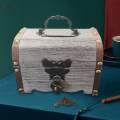 Wooden Piggy Bank Money Saver Storage Box Saving Box Treasure Box for Souvenir Home Decor. 