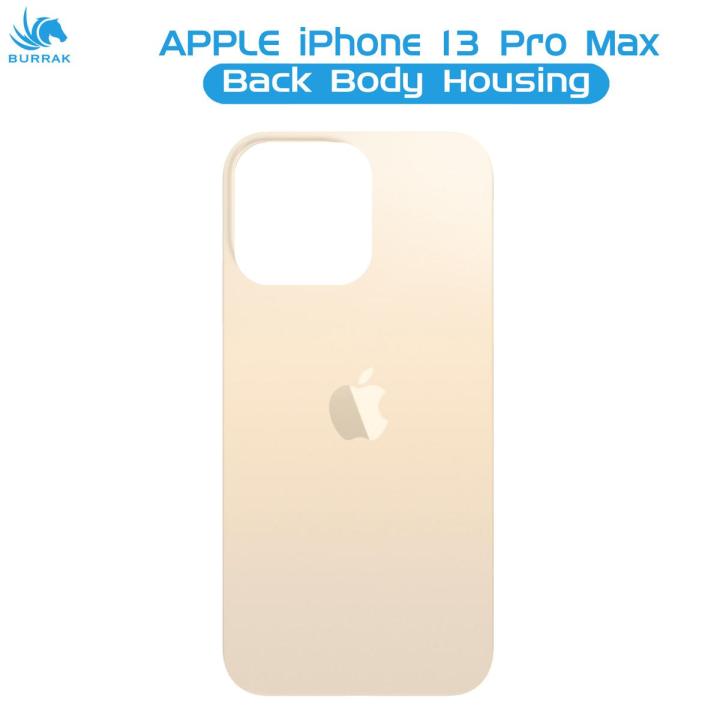 Apple iPhone 13 Pro Max Rear Back Body Casing Housing Replacement Battery Back Door For Apple iPhone 13 Pro Max - Golden