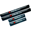 4PCS CUSTOMIZED Door Sill Protectors Strips For suzuki mehran, Carbon Fiber Auto Door Threshold Plate Guard Protector Sticker, Prevent Scratching, 4 Pcs. 