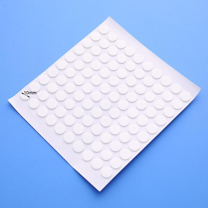 Double Faced Circle Dot  Tape Transparent Reusable Waterproof Adhesive Tapes Lonni