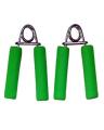 Pack of 2 - Hand Grip Expandable Spring Exerciser with Foam - Black. 