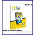 Nokia 2 Back Matte Protector Soft Skin Sheet Soft Film Protection For Nokia 2. 