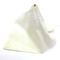 Neeraj Cotton Jalebi Cloth for Professionals - White. 