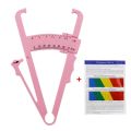 NEW Personal Body Fat Caliper Skin yzer Measure Charts Fitness Slim Keep Heh Tester Body Fat Monitor Sebum Meter Folder. 