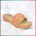 Trending Design Women fancy low wedge shoes SH0357. 