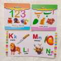 Pack Of 3 Board Books For Kids - ABC, 123, Urdu - Medium Size - Hard Bound Book For Kids- Kids Books For Early Learning- Reading Book For Kids. 