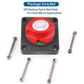 Battery Disconnect Switch Master Cut Shut Off Switch 12V 24V 48V for Marine Boat RV Waterproof Battery Isolator Switch. 