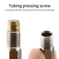 2Pcs M8 Bolts Stainless Steel Hollow Bicycle Tubing Screw Mountain Bike Brake. 
