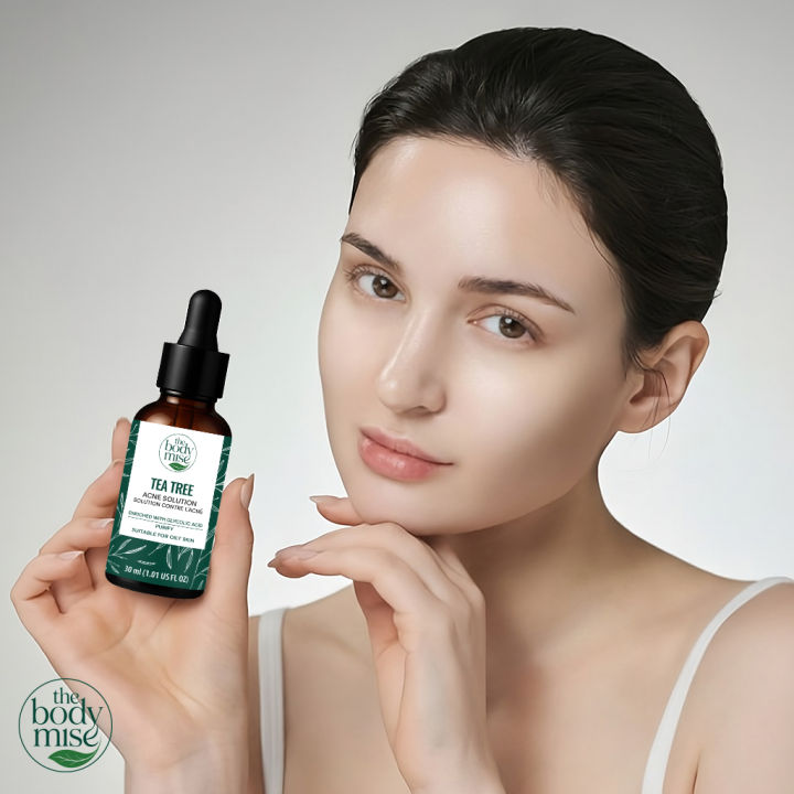 Tea Tree Acne Care Face Serum – The Body Mise (30ml) | Daraz.pk