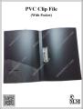 (Pack of 3 Pcs) Foolscap Size Pvc Clip File with Side Pocket No. 778. 