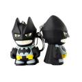 Graceful New arrive Batman keychain Led keychain with sound  Flashlight  cool keyrings. 