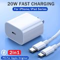 Iphone 13 pro max Original 20W USB-C Power Adapter and Cable, fast charger for Apple iPhone 13 Pro Max. 