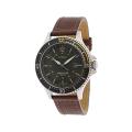 Timex Expedition Ranger Silver Leather Quartz Watch for Men-TW4B15100. 