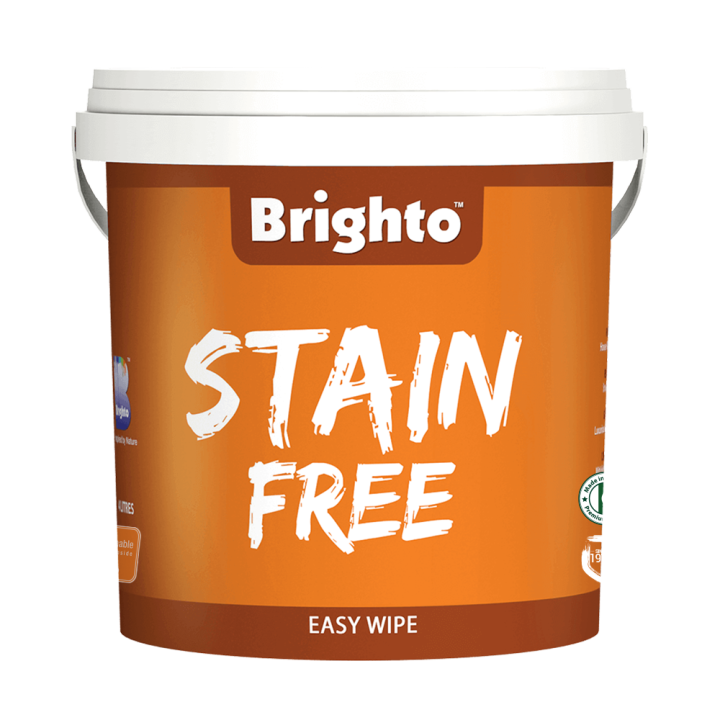 Brighto Paints Stain Free Quarter