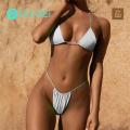 DR BEI Women Swimsuit Sleeveless Halter Tiny Tie Lady Bathing Suit. 