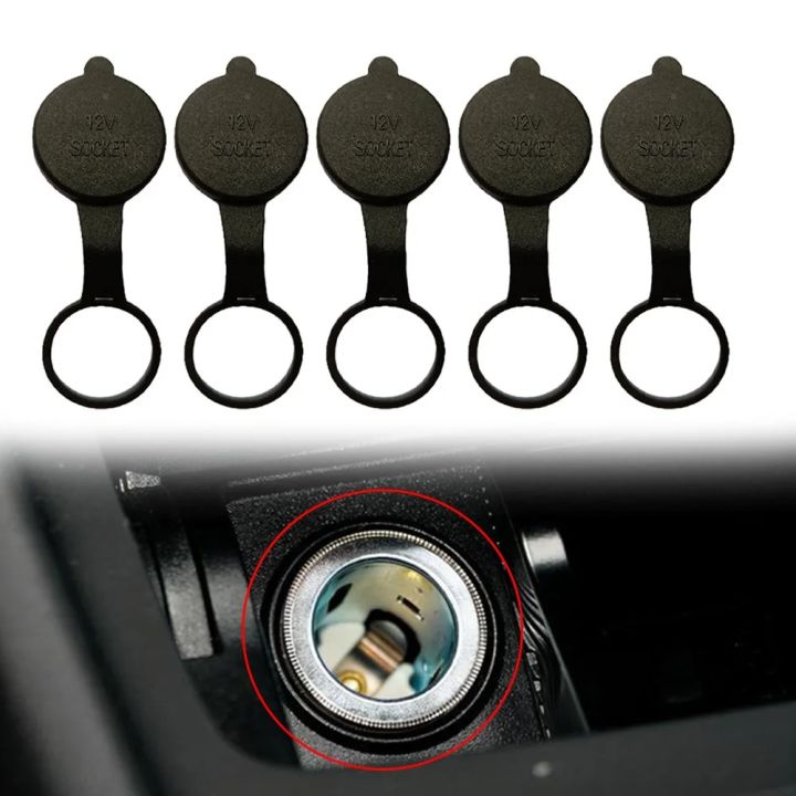 Universal Car Cigarette Lighter Socket Cover Outlet Lid Dust-proof Waterproof Cap Wire Connector Protective Sleeve