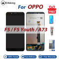 LCD Display For OPPO F5 F5 Youth A73 CPH1725 CPH1727 Touch Screen Assembly Replacement Parts Digitizer. 