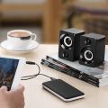 Surround Computer Speakers with Stereo USB Wired ed Multimedia Speaker for PC/Laptops/Smart Phone. 