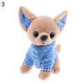 17cm Cute Mini Chihuahua Dog Plush Toy Soft Stuffed Animal Doll Birthday Gift. 