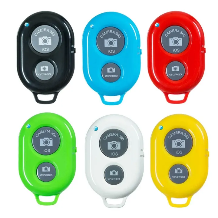 Wireless Bluetooth Camera Remote Shutter Selfie Button Self Timer For ...