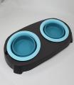 Collapsible Pet Feeder Bowl. 