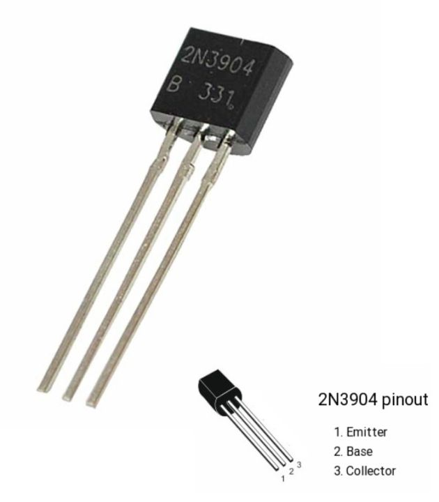 10pcs 2N3904 NPN Bipolar Transistor 2N3904 NPN Bipolar Transistor