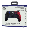 【Premium Quality】EGM PS4 Wireless Game Controller RS-5 Pro Ultimate Gaming Experience with 6-Axis Gyro, Dual Vibration, and Type-C Port Compatibility for PS4, Windows, and Laptop. 