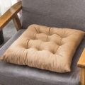 Breathable Square Floor Cushion Velvet Chair Cushion Office Chair Kitchen Chair Cushion Dining Chair Cushion Wedding Chair Cushion Garden chair Cushion size 18x18 inches. 