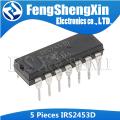 5PCS IRS2453D DIP16 IRS2453 DIP IRS2453DPBF SELF-OSCILLATING FULL-BRIDGE DRIVER IC. 