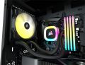 Corsair H55 RGB 120mm Liquid CPU Cooler - CW-9060052-WW. 
