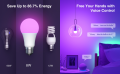 Smart Bulb WiFi Smart Light Bulb E27 LED Lamp RGB + White + warm white + CCT Work with Alexa/Google Home Dimmable Timer Function RGB LED Bulb Mobile app Tuya / Smart Life Android / IOS Compatiable. 