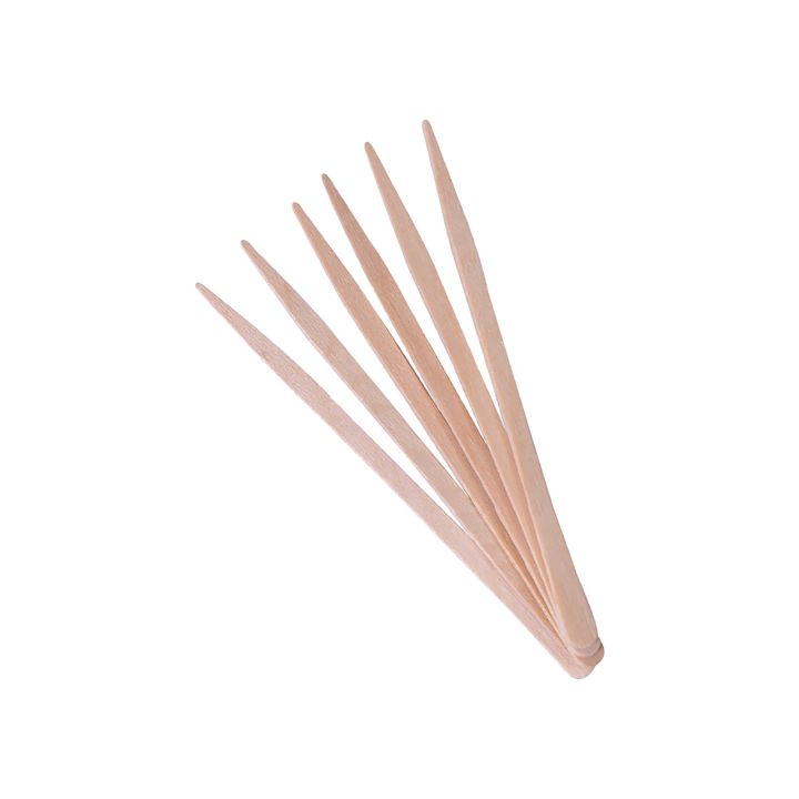 Precision 100 Wax Facial & Eyebrow Applicator Wooden Spatula