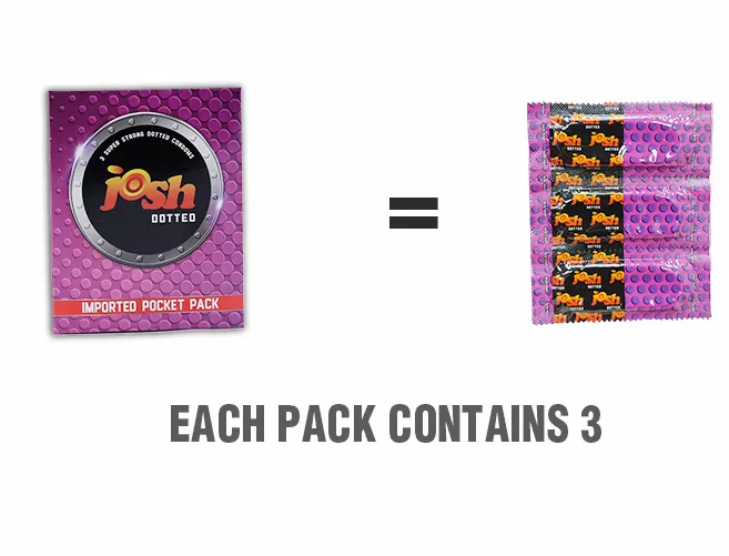 Josh%20Imported%20Dotted%20Condom%203%20Pieces%20-%20Image%203