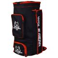 WOLF GEAR- Duffle Cricket Kit Bag Training Sports Backpack Heavy External Bat Sleeve. 