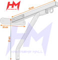 Heavy Duty Boxing Bag Punch Bag Stand Wall Bracket Steel Mount Hanging Bag Stand MMA & Screw Stand Accessories. 