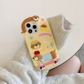 100% New Celebrity Trend+In Stock+COD Milk Yellow Cute Sausage Dog Cartoon Suitable for 13 Phone Cases iPhone 16 Promax New 15 Pro All Inclusive 12 Silicone 14 Anti Drop Cover 14 Pro Creative Niche 15 Women 16 Stereoscopic. 