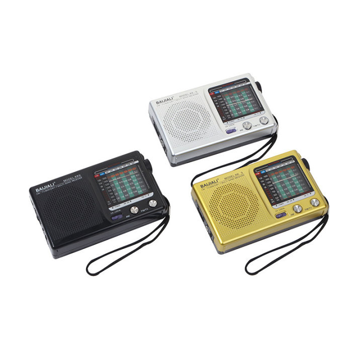 KK9 Two Band Vintage FM Radio Sound Big Cross Border Portable Retro Mini Standard Antenna AM