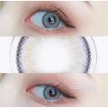 Best eye lenses Three Tone Huda Grey Color Color 1 Pair of Contact Lens Multi Color artificial eye lenses With Full Kit. 