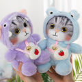 Cat Doll Toy PP Cotton Filling Cartoon Cat Animal Pillow Plush Doll Toy. 