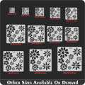 Flowers Reusable Stencil For wall Painting Art DIY Home Decor,  Album Crafts & Canvas. 