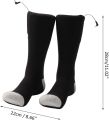 Heated Socks for Women and Men,3.7V 4800mAh Rechargeable Electric Socks,Washable Foot Warmers for Women with 3 Heat Settings for Winter Sports Hunting,Camping,Skiing. 
