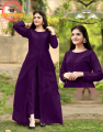 AB Galleria - Stitched Long Cut Maxi Dress For Girls With Trouser (Two Piece Suit) Maxi Dresses For Women/ Girls. 