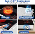 Electric Stove 2200w Infrared Cooker Hot Plate Induction Cooker Touch Panel Effective and Constant Temperature Control Smart Cooking Safe and Energy Saving Easy to Clean Healthy Environment Friendly. 
