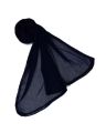 Crinkle Chiffon Dupatta For Girls And Women Navy Blue / Royal Blue Colored Crinkle Chiffon Full Size Lace Dupatta Chiffon Dupatta with 4-Side ZigZag Cotton Lace Ideal for Traditional Wear. 