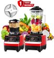 Silver Crest Heavy Duty German Powerful Blender 2Large-Capacity which is quite suitable for making frozen drinks for the entire family Adjustable 15 levels of rotating speed |ice crushing Function (RED). 